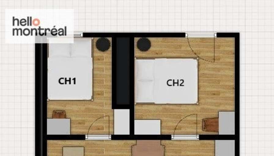 HelloMontreal's room