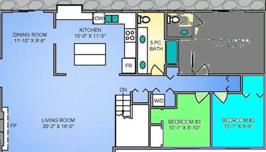 Eva's room