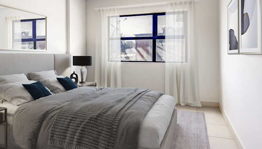 Calvin Masuku's room