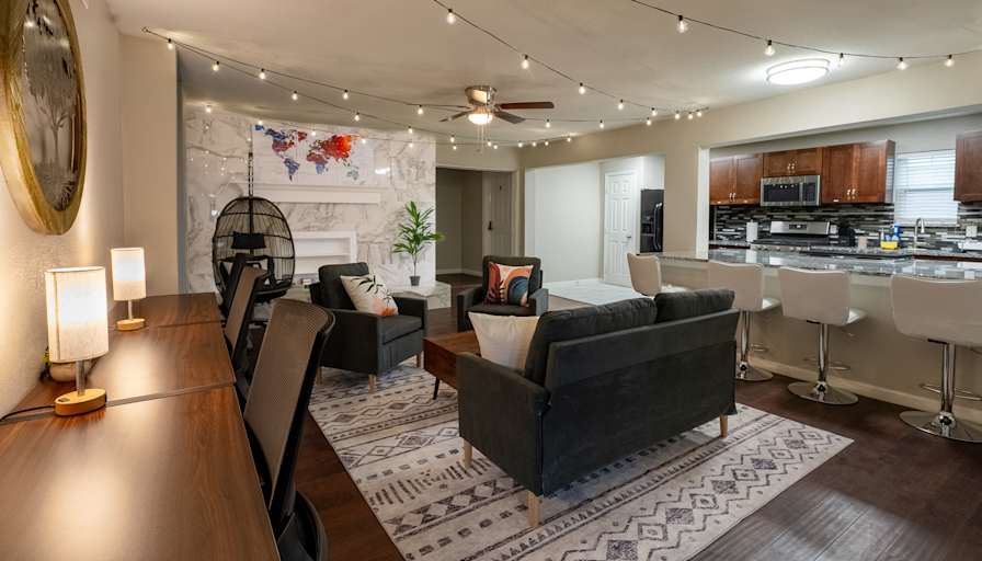 LevelUp Living's room