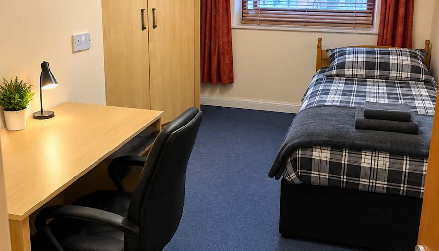 Nelson Edoka's room