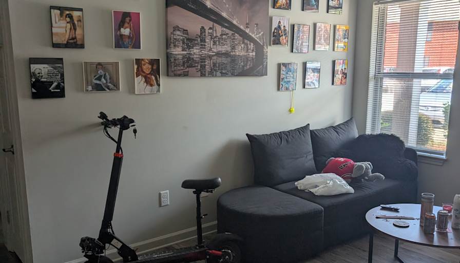 AJ's room