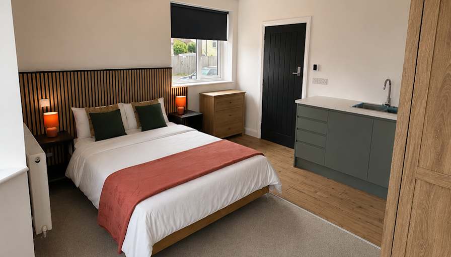 Harry Kelly's room