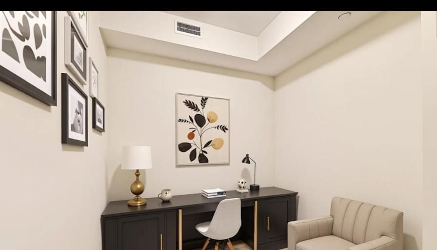 Vijaylakshmi Jha's room