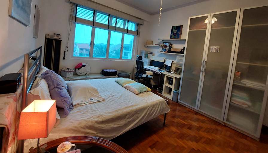 A's room