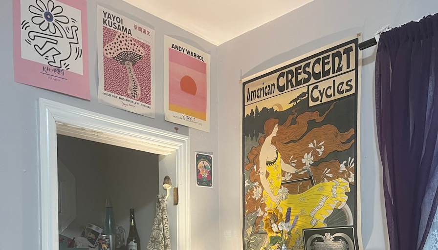 Saffron du Preez's room
