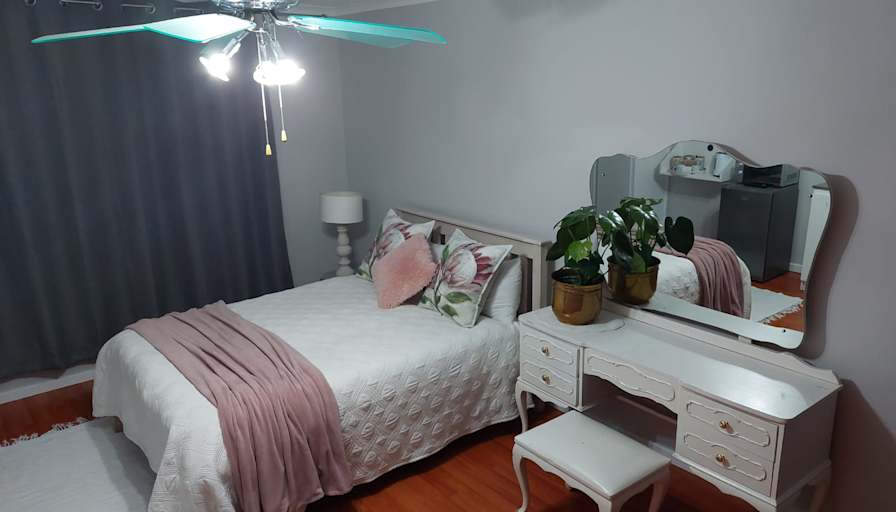 Ferdie and Ilse Oosthuizen's room