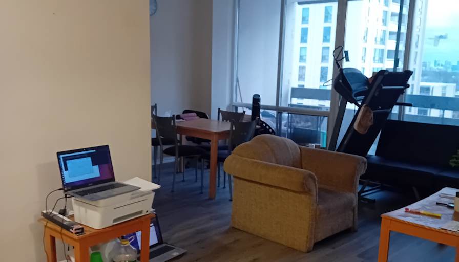 Bilal Dar's room