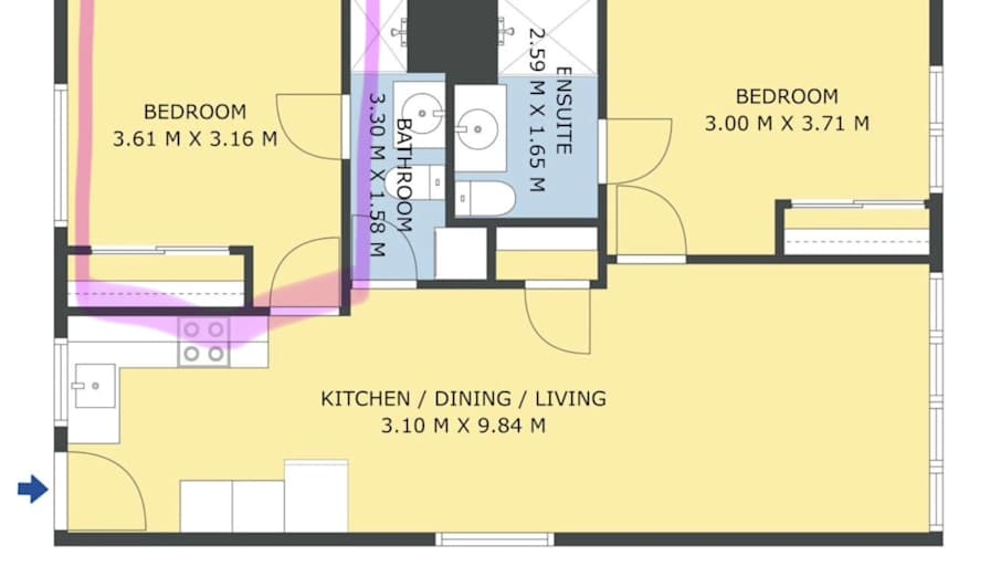 Rei's room
