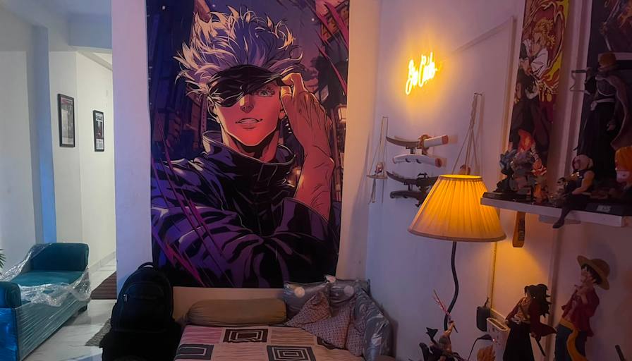 Muneeb Khan's room