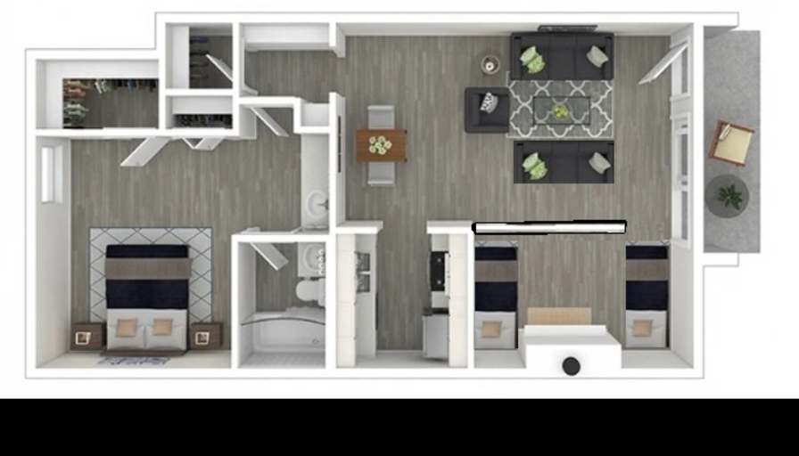 Lucky's room