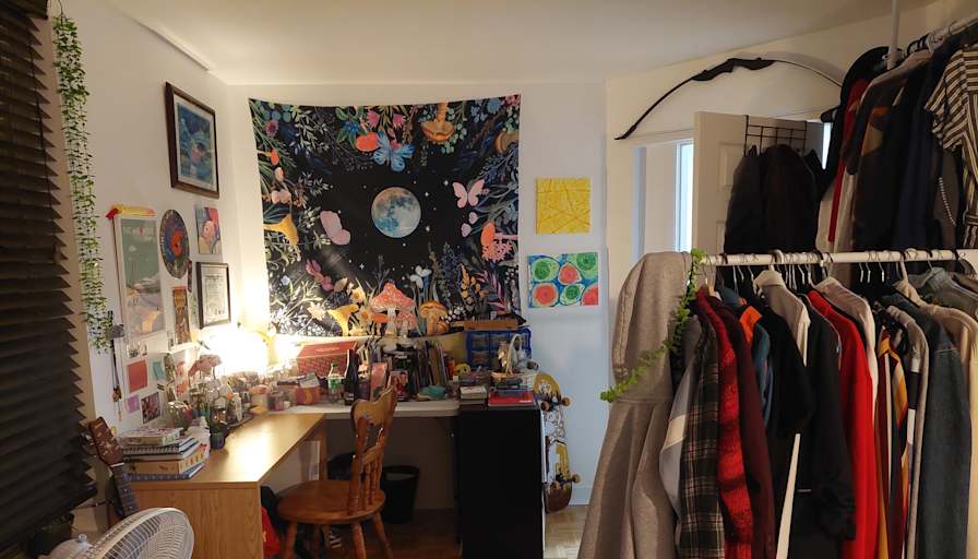 Émilie's room