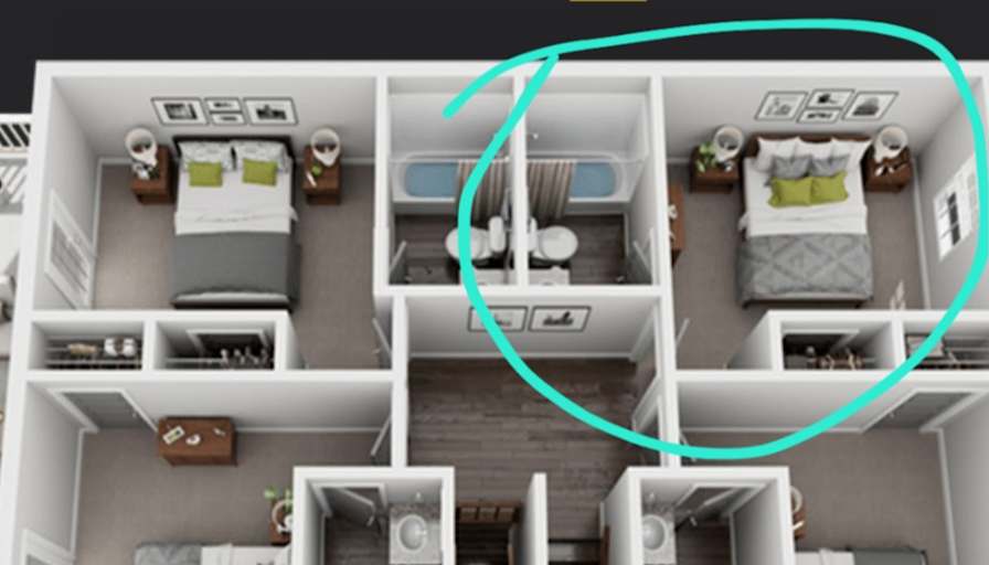 CYANNE ANTOINE's room