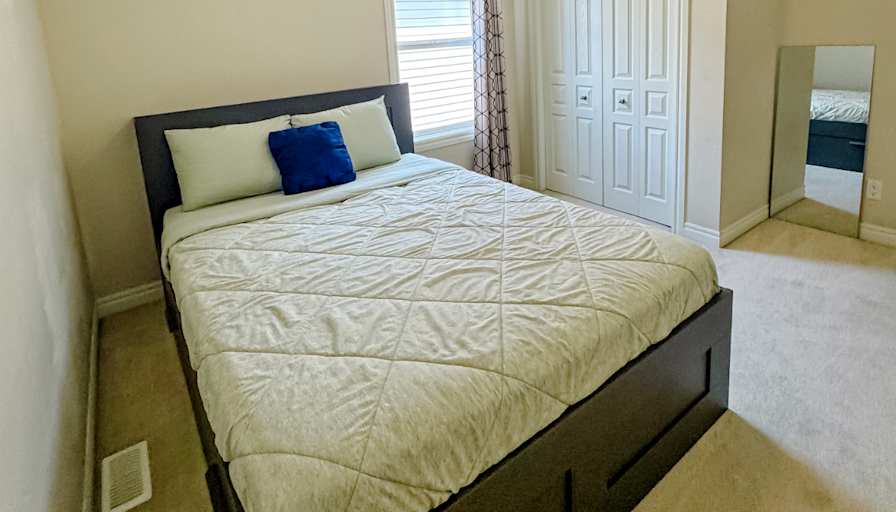 Sandra Birungi's room