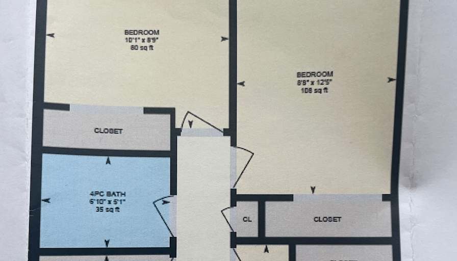 Tina Evans's room