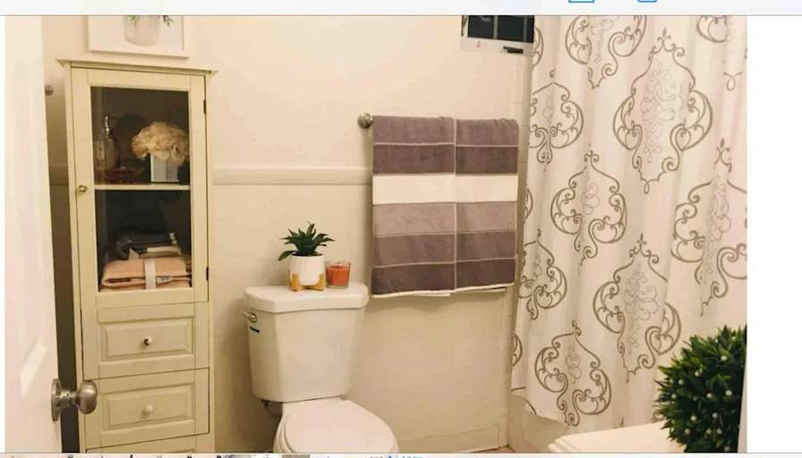A fully furnished room's room