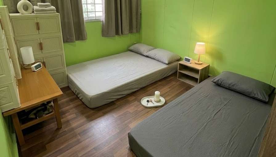 Gayathiri's room