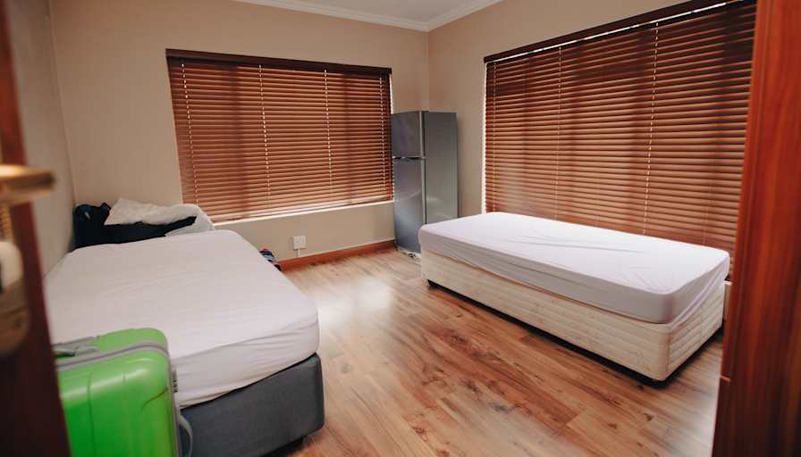 Theresia Thobela's room