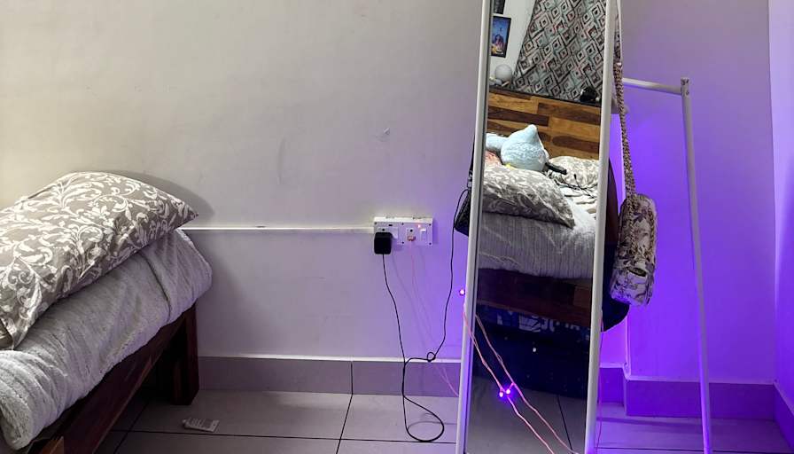 Allu vineetha's room
