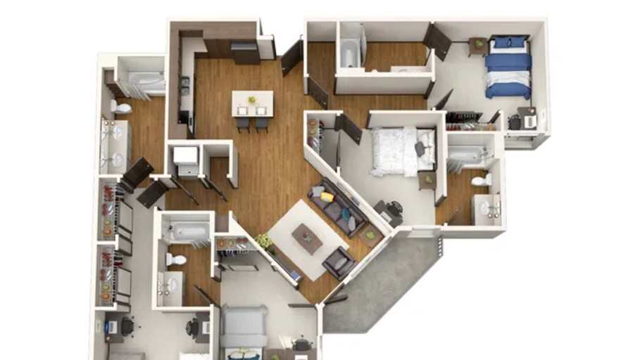Urban Cross's room