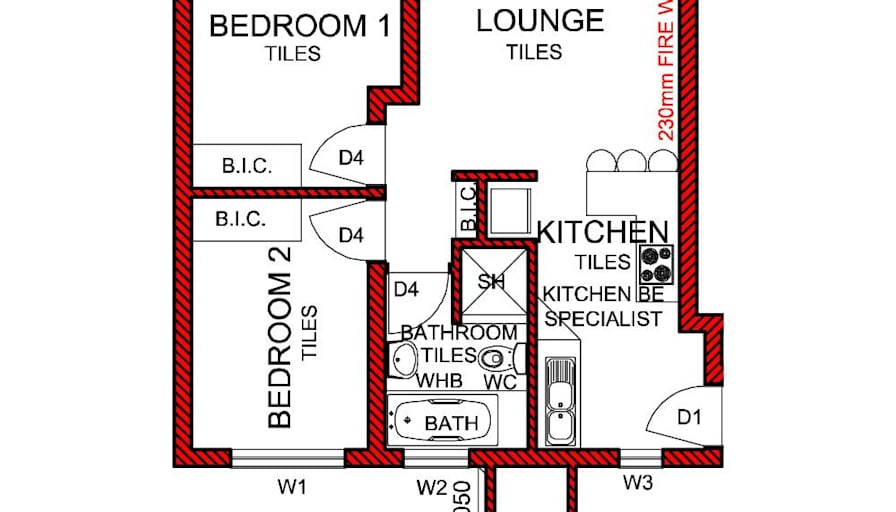 Masibitse's room