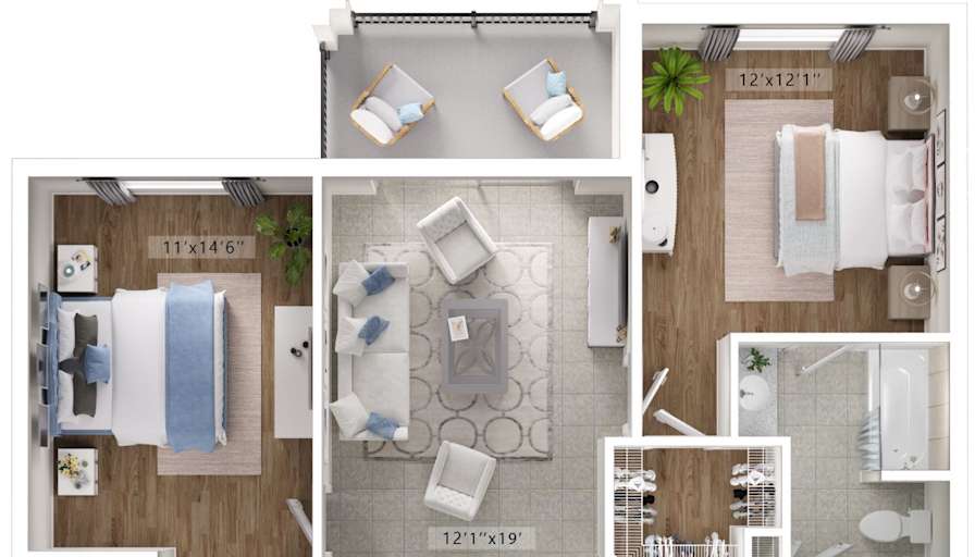 Victor Hernandez's room