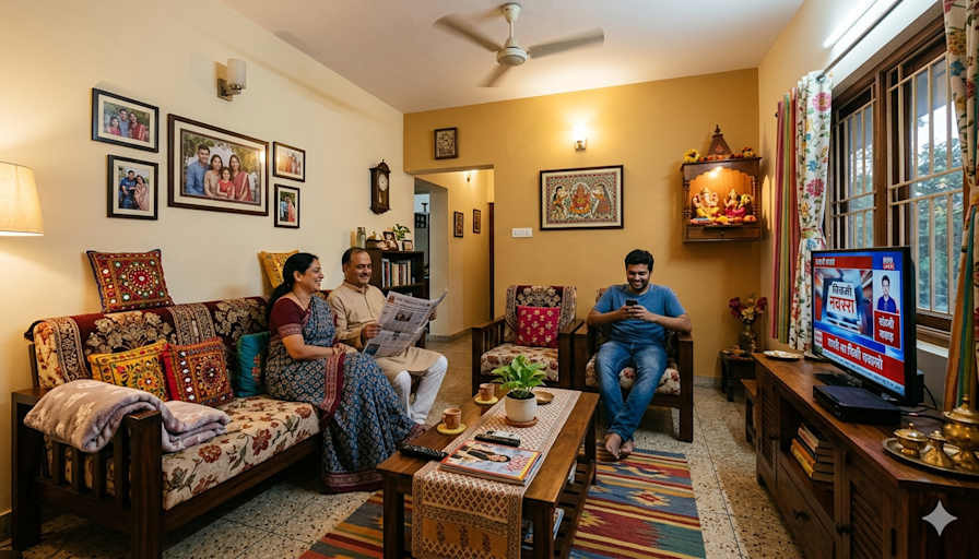 Surendra Athawale's room