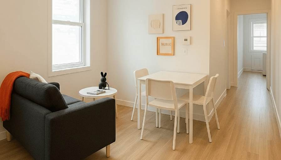 Furnished apartment with 3 bedrooms and 1 bathroom — photo 2