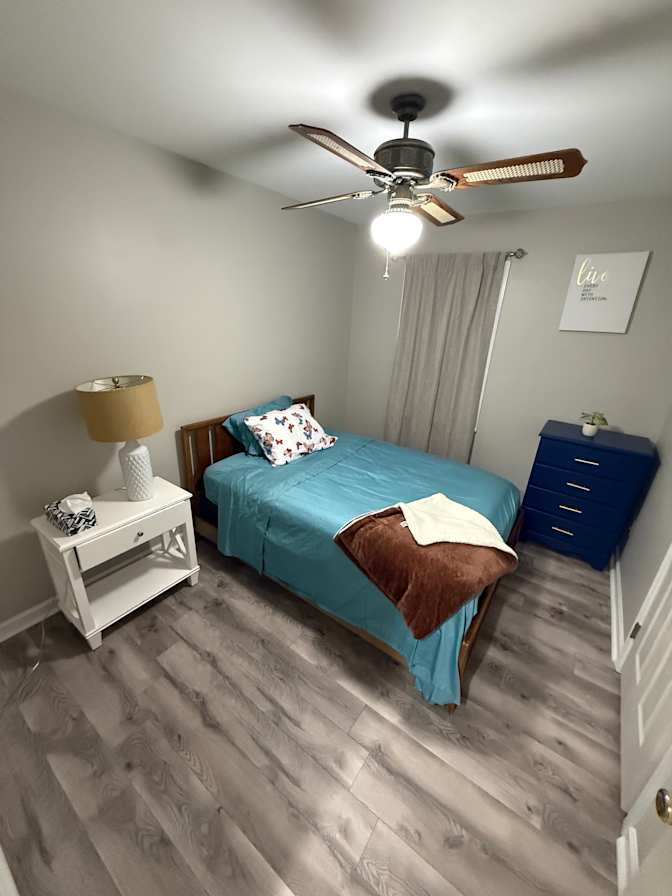 Junior Nelson's room