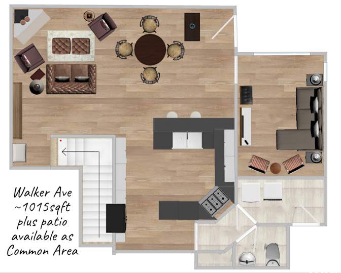 Walker Ave's room