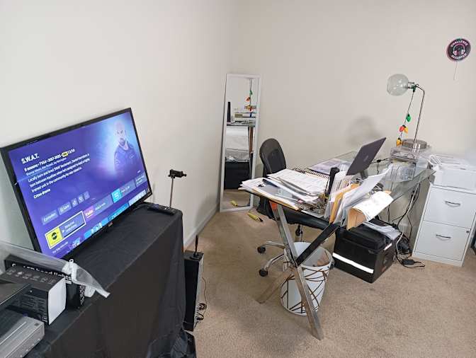 Norman Harris's room