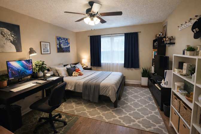 Genji and Pita's room