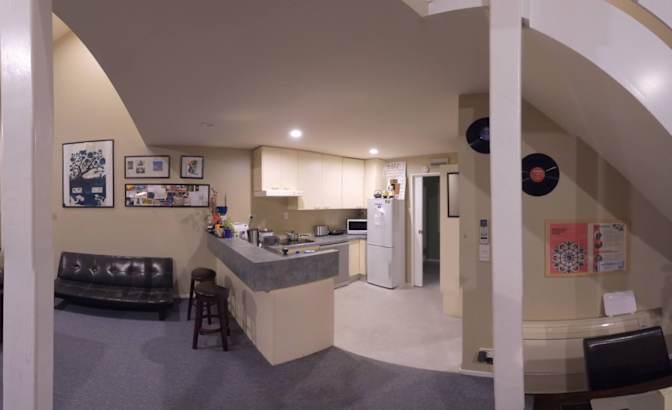 Carlos Sebastián's room