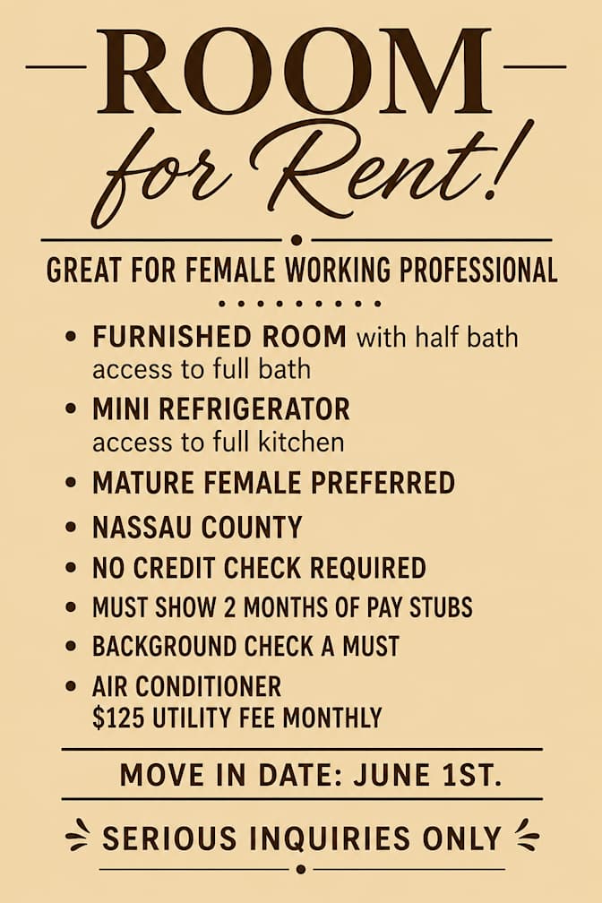 Monique's room