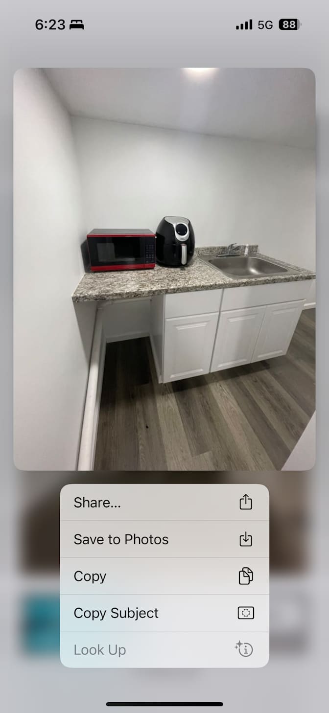 Sean Price's room