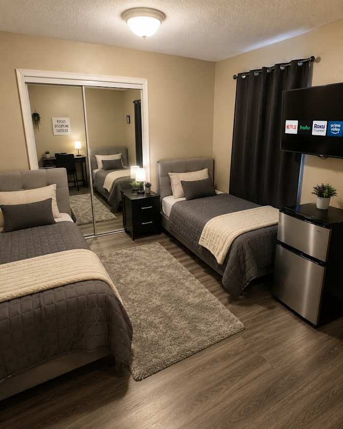 Gloriah Karume's room