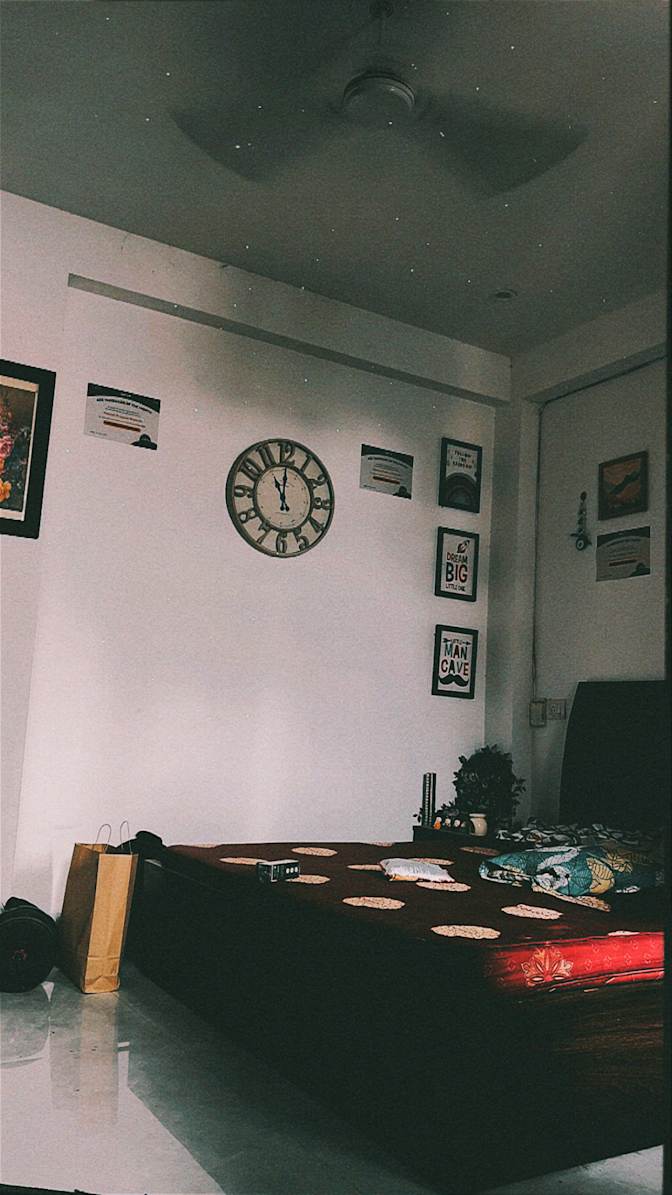 Manish's room