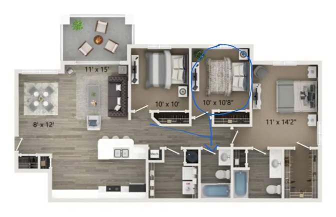 Ethan's room
