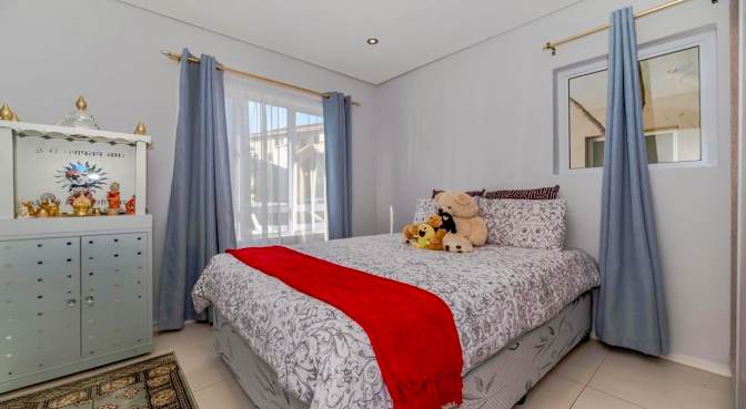 Slindile Mposo's room