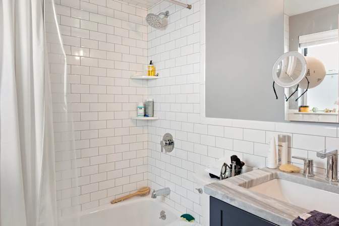 Newly renovated cottage's room
