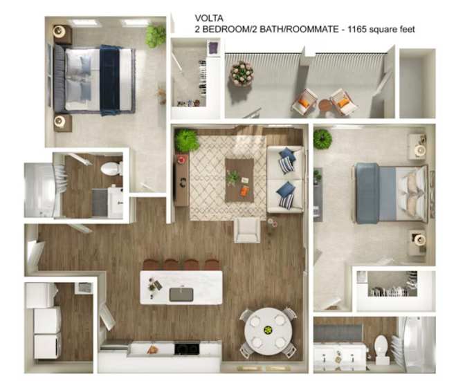 Akhila's room