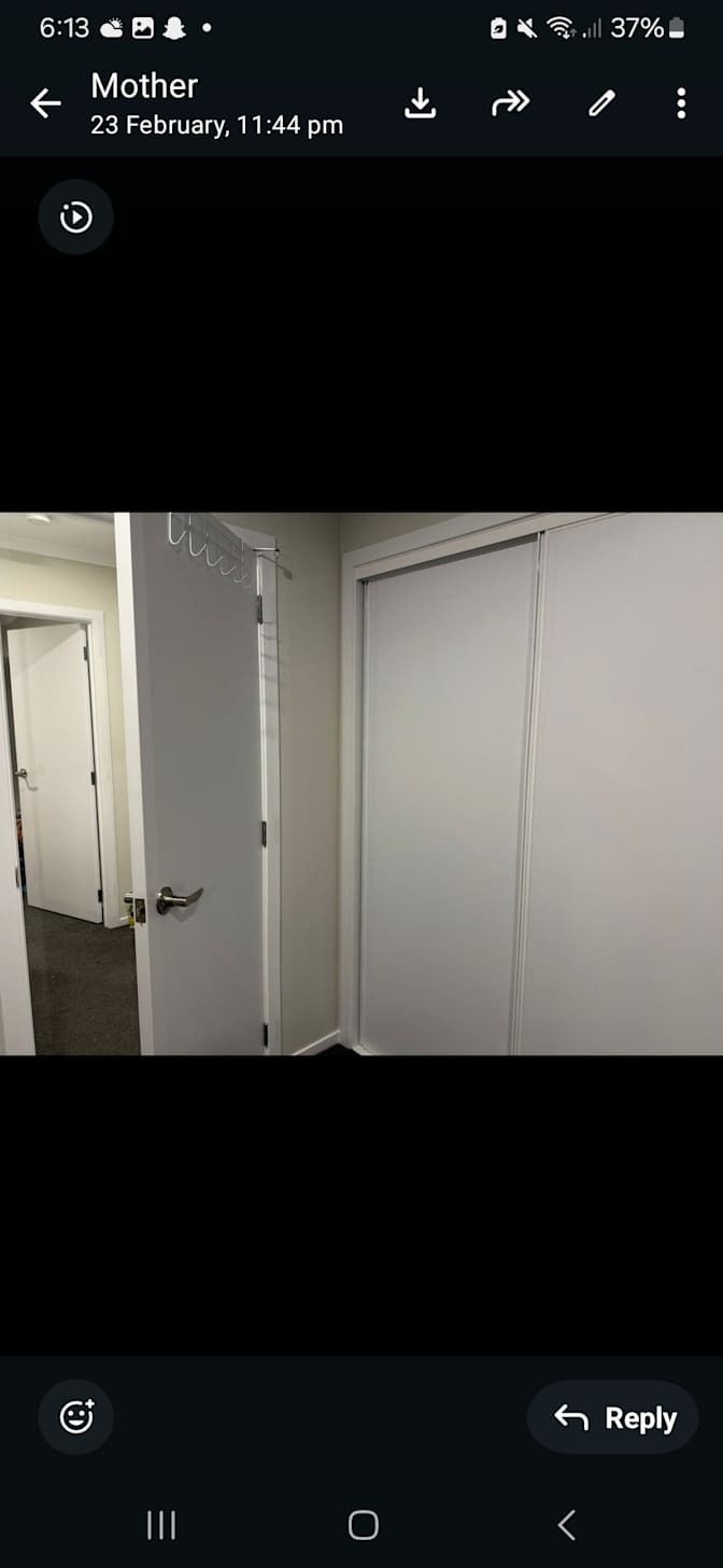 Christiana Osam's room