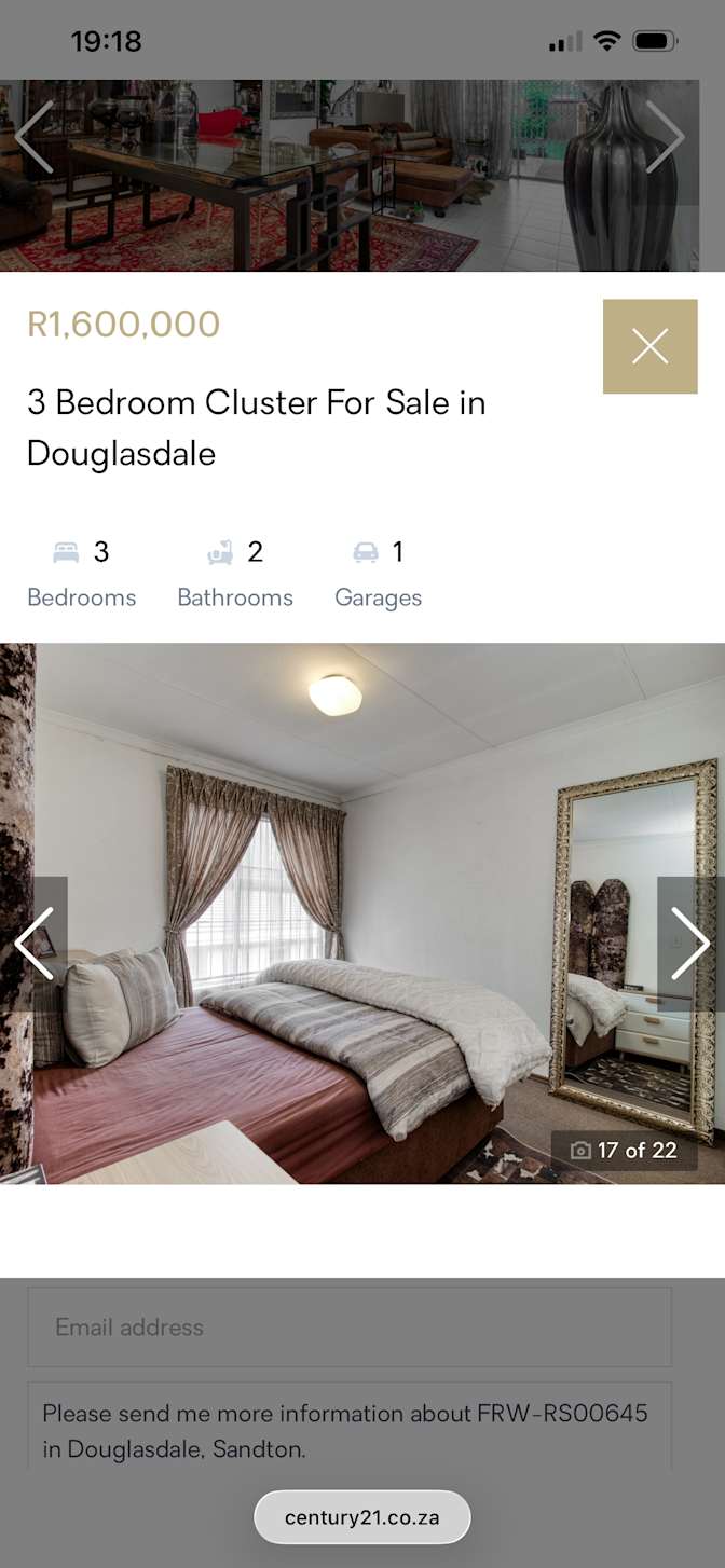 Tshidi Molubi's room