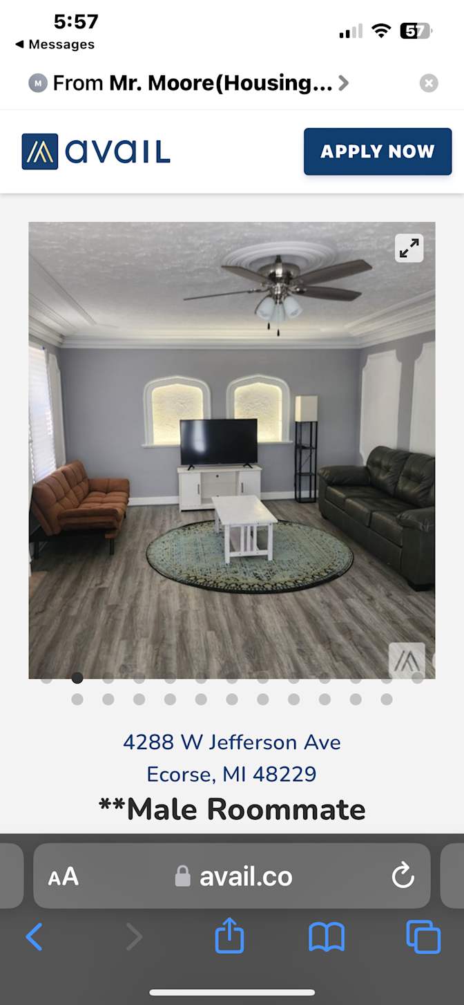 Morgan Cares's room