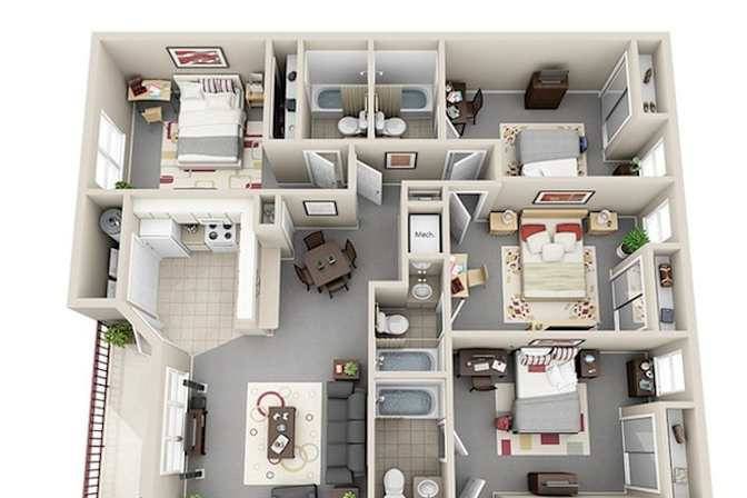 Nadimul Hasan Khan's room