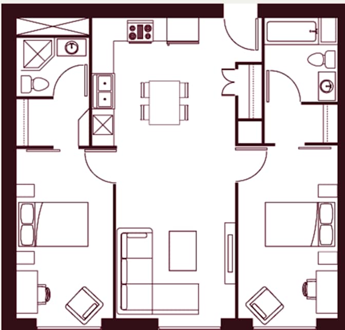 Trev's room