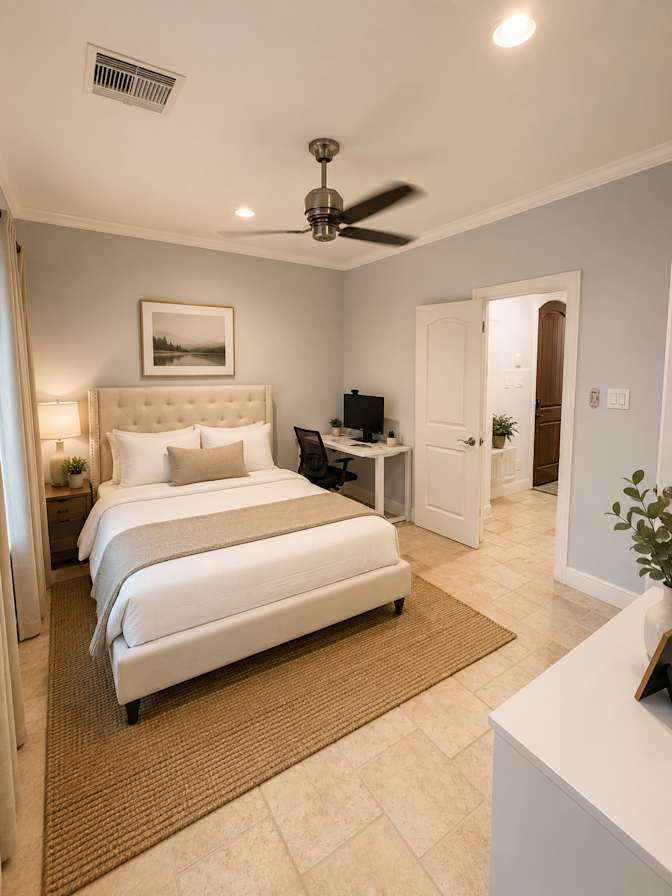 Nnamdi's room
