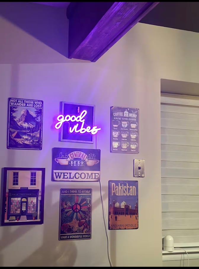 Faiza's room