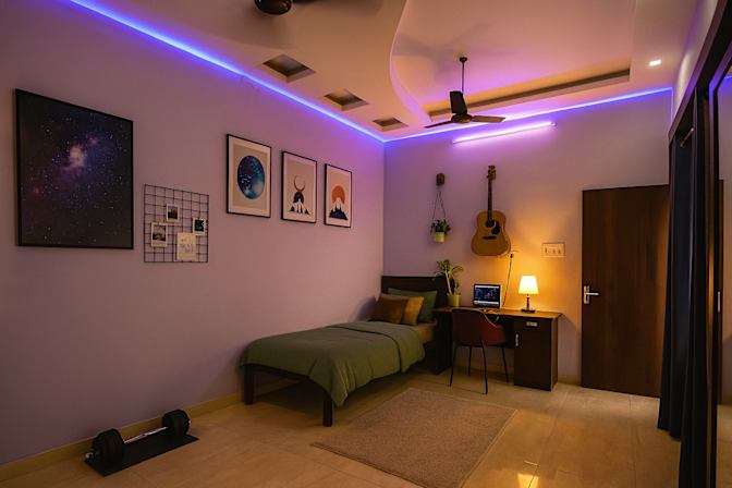 Lakshya jeey fagna's room