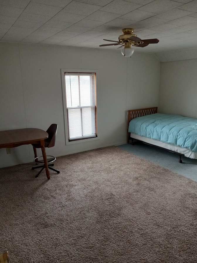 A's room